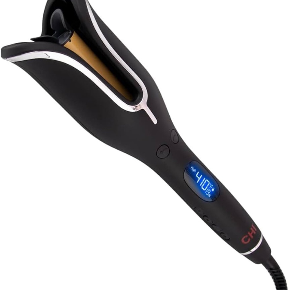 CHI Black Hair Curler with Digital Display